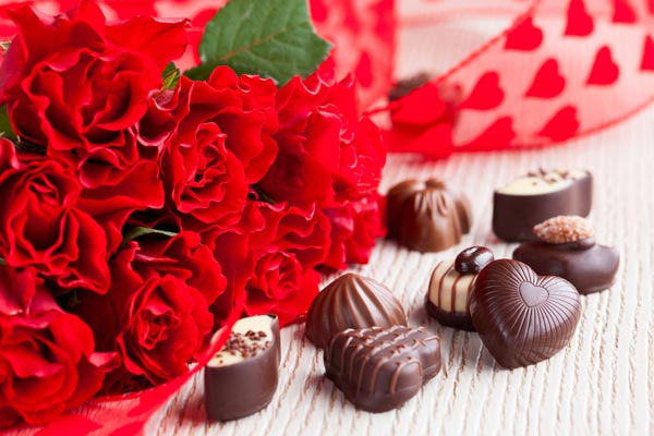 チョコレートをバレンタインデーに贈る起源は