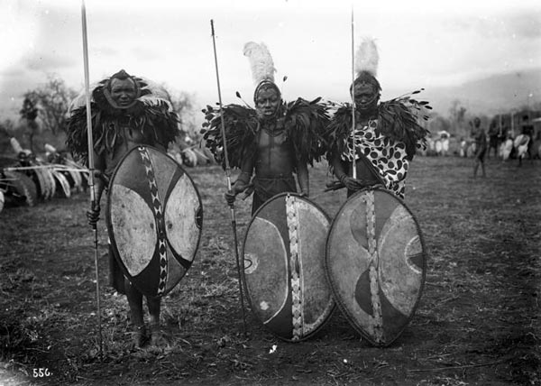 マサイ族の戦士