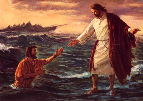 イエスの水上歩行