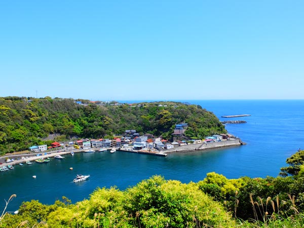 伊豆大島の波浮港