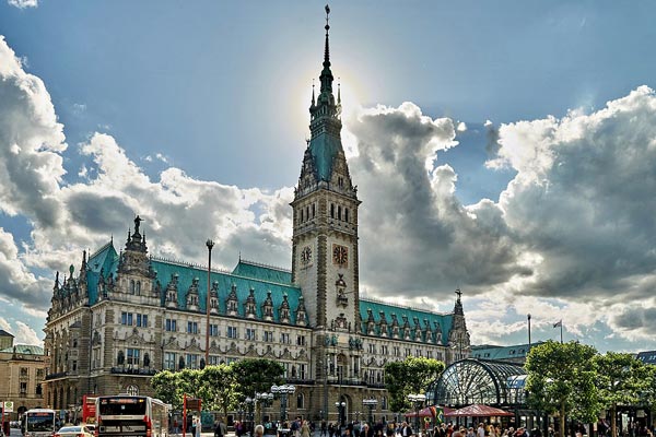 ドイツ・ハンブルク市庁舎