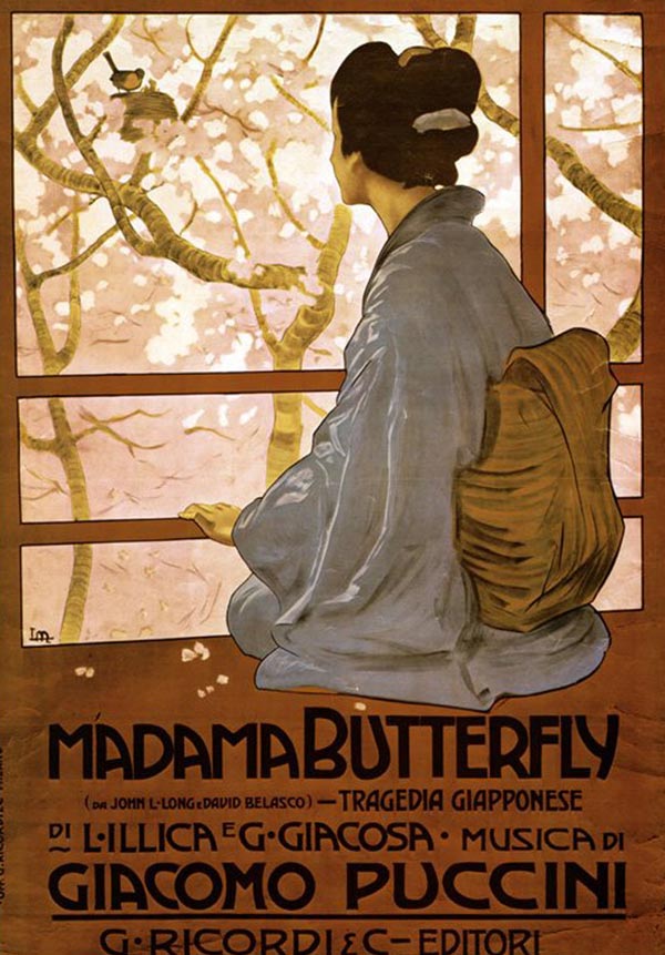 歌劇『蝶々夫人』ポスター Madama Butterfly