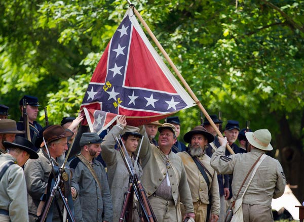 アメリカ南北戦争 模擬戦での南軍
