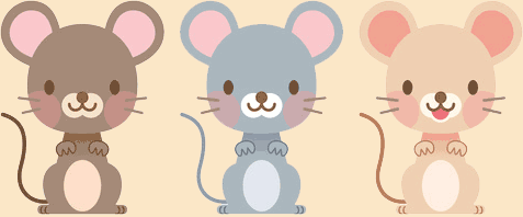 3匹のネズミ