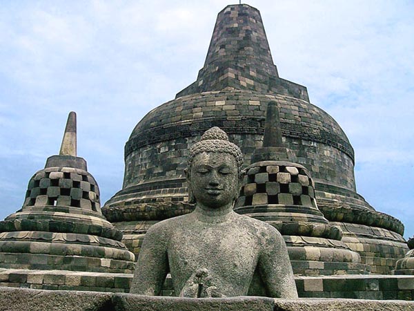 ボロブドゥール寺院遺跡 インドネシア・ジャワ島