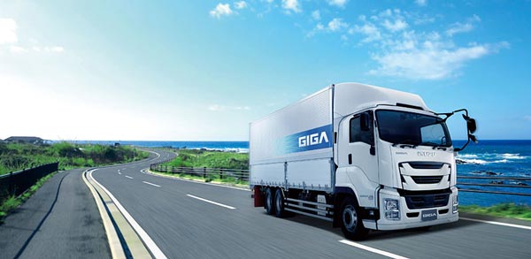 いすゞ自動車の大型トラック「ギガ GIGA」シリーズ