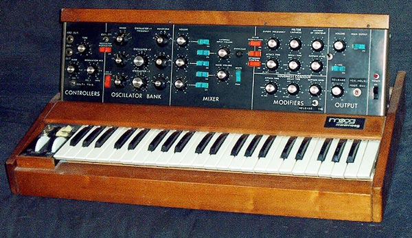 Minimoog synthesizer