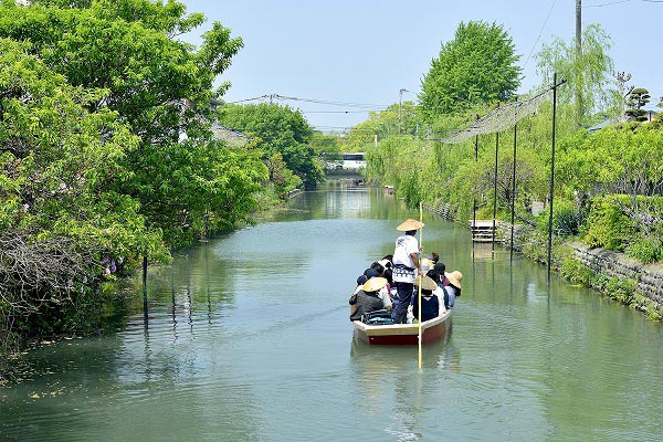 柳川の川下り