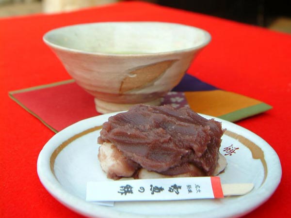 知恵の餅 文珠荘 勘七茶屋