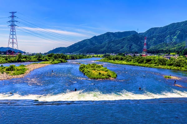 九頭竜川 くずりゅうがわ 福井県