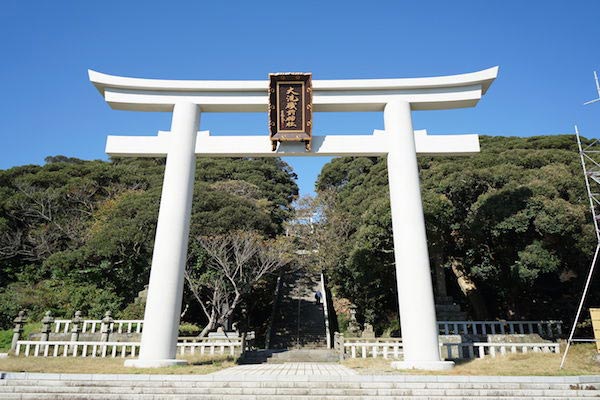 大洗磯前神社　二の鳥居