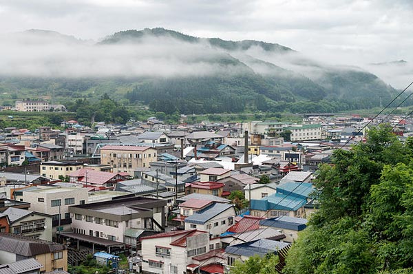 大鰐温泉街 青森県津軽