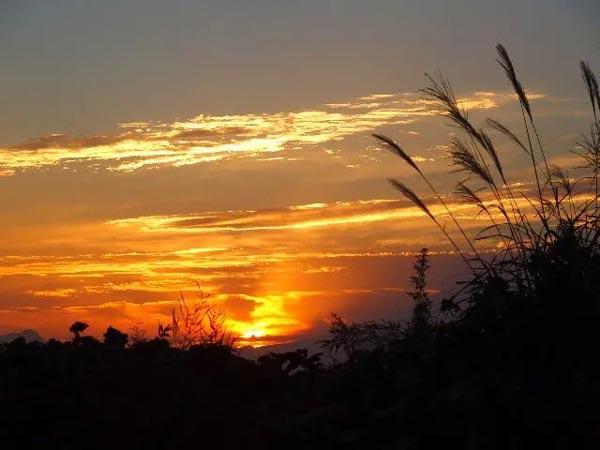 秋の夕暮れ