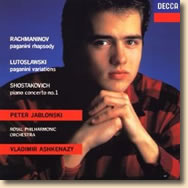 ラフマニノフ:パガニーニの主題による狂詩曲