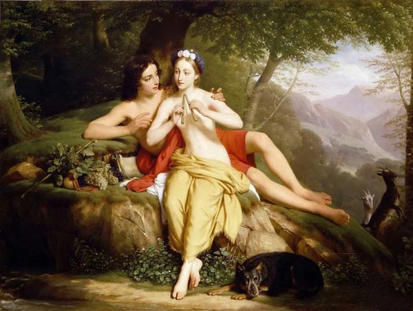 ダフニスとクロエ Louis Hersent