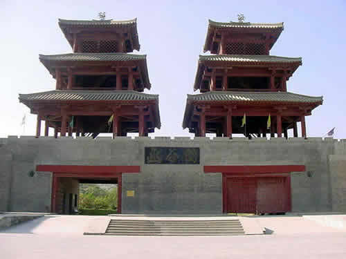 函谷關(かんこくかん)の復元