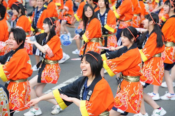 江刺甚句まつり パレード