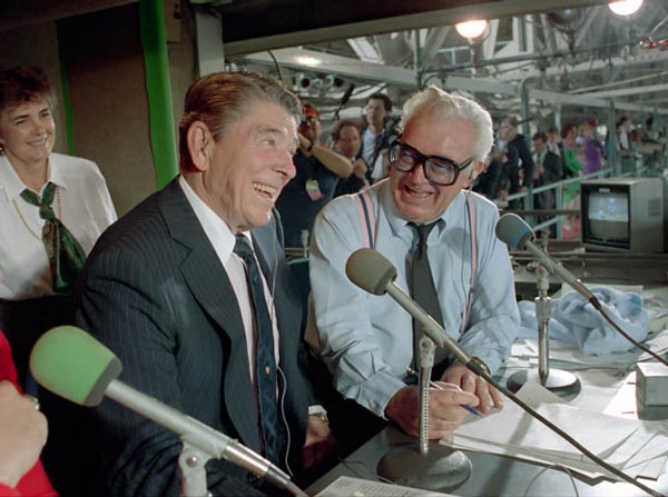 ハリー・ケリー Harry Caray レーガン大統領